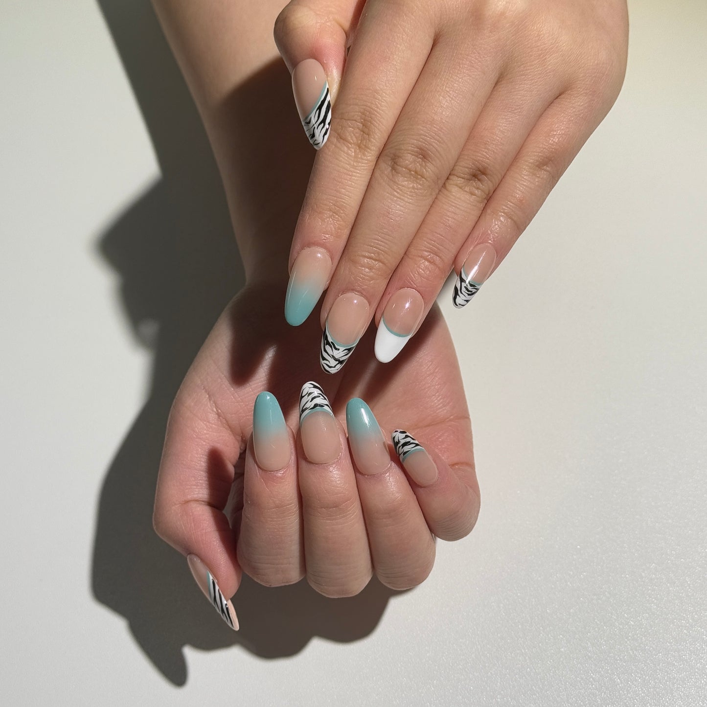 Blue Gradient Glam