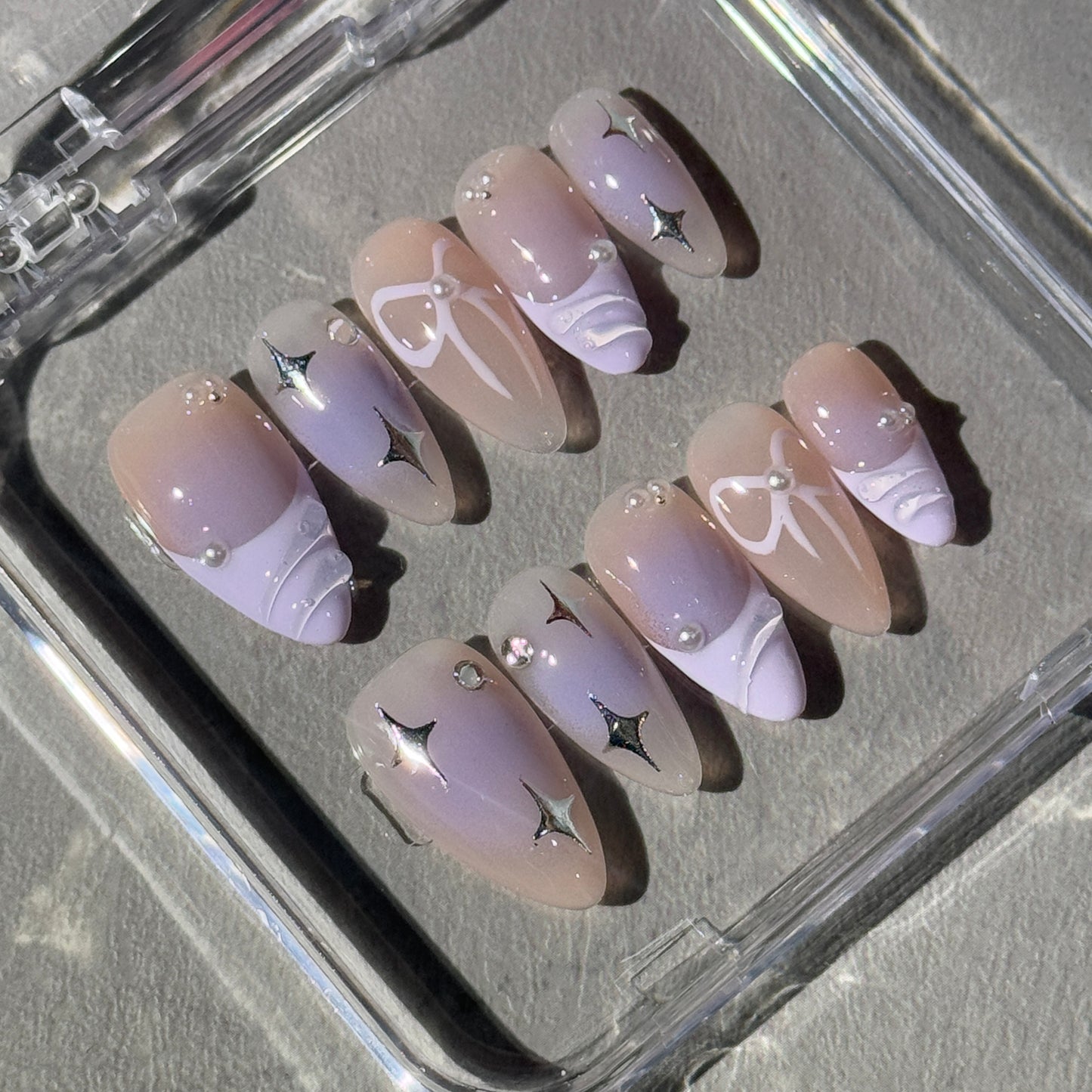 Lavender Stardust Veil