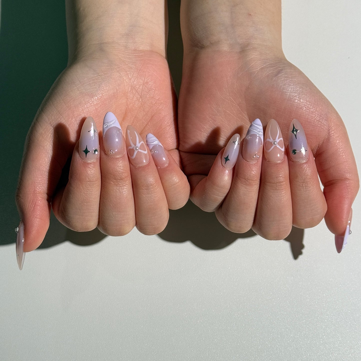 Lavender Stardust Veil