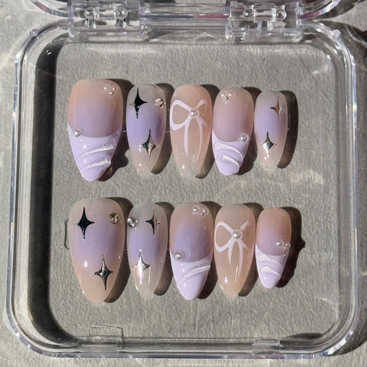 Lavender Stardust Veil