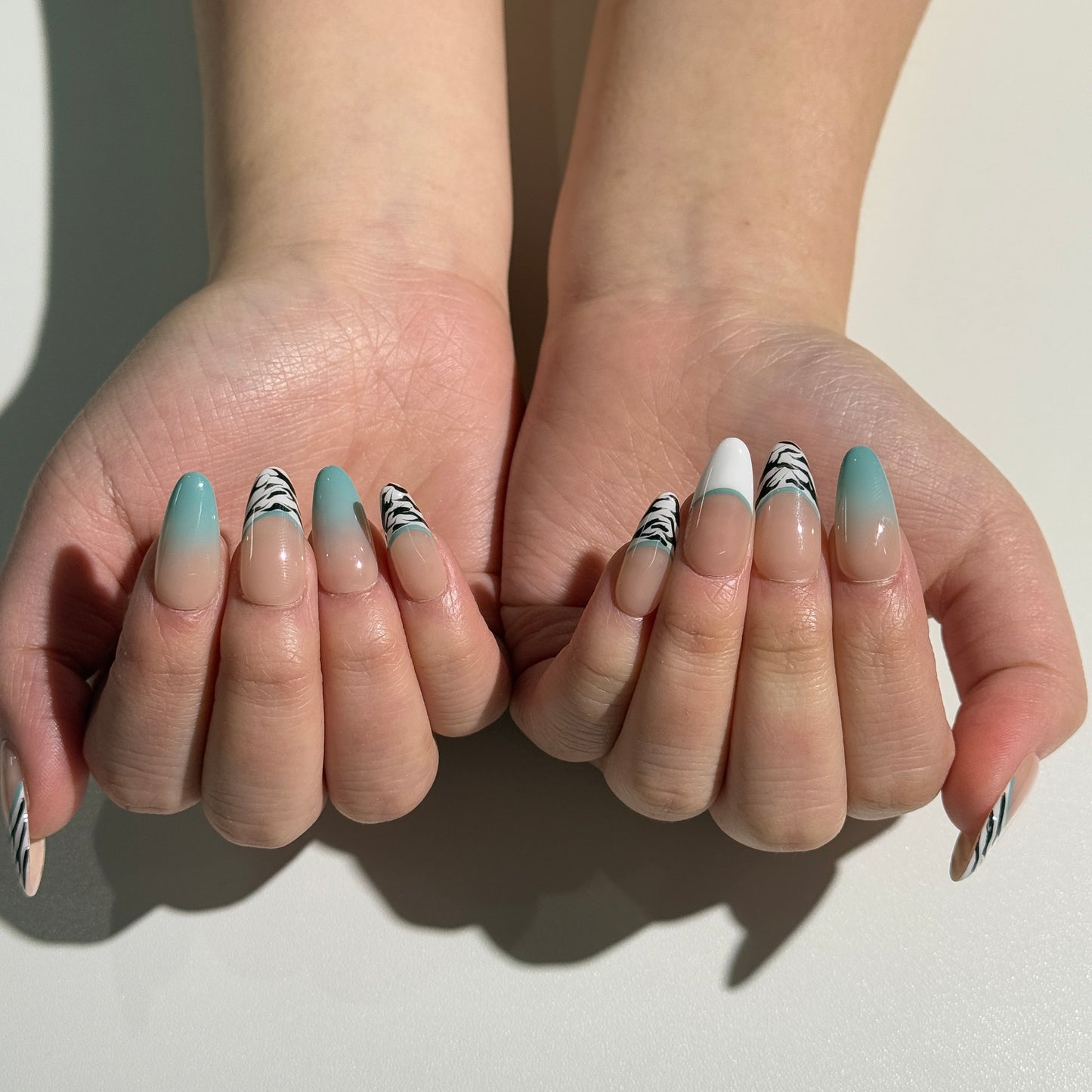 Blue Gradient Glam