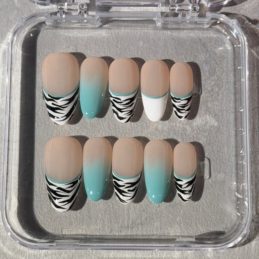 Blue Gradient Glam